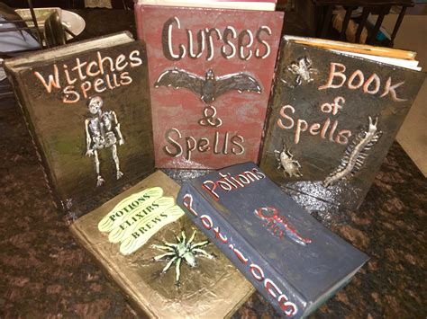 Handmade spell books