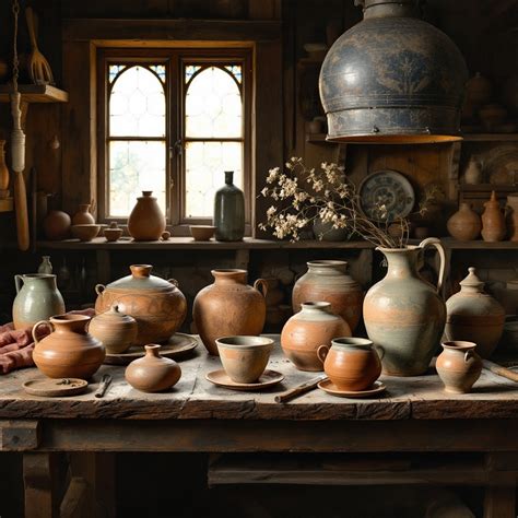 Handmade Pottery Medieval