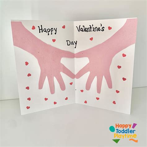 Handprint Heart Card
