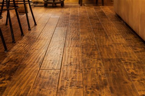 True Heritage Hickory Café Hand Scraped Hardwood Flooring Elegance Plyquet Flooring