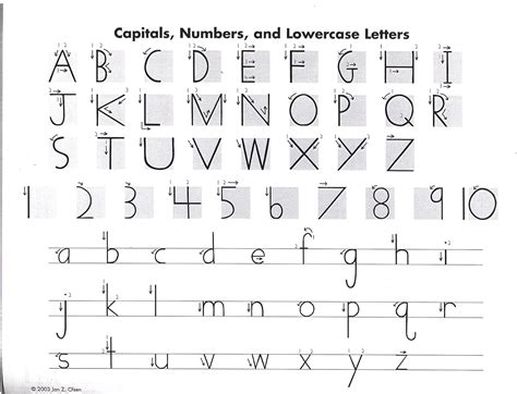 Handwriting Without Tears Worksheets Free Printables