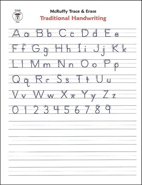 Handwriting Worksheets Grade 1 Pdf