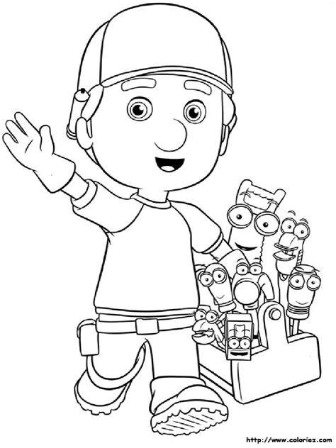 Handy Manny Coloring Pages