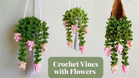 Hanging Crochet Plant