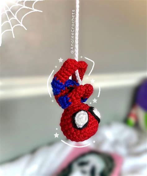 Hanging Spiderman Crochet