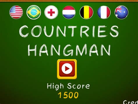 Hangman Countries