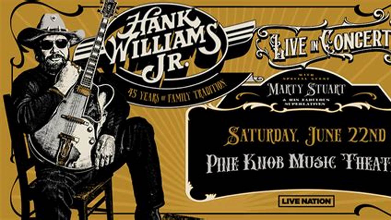 Hank Williams Concert 2024 Schedule