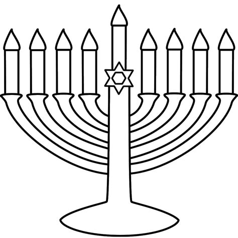 Hanukkah Coloring Pages - Stanford EdTech Lab