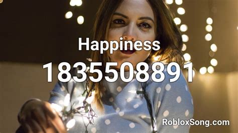 Happiness Roblox ID