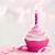 Happy Birthday Cupcake Pink