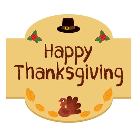 Happy Thanksgiving Signs Printable