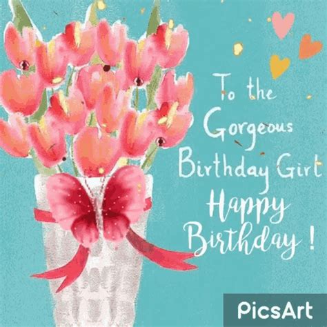 Sparkle Up your Celebrations with our Happy Birthday Beautiful GIF Collection