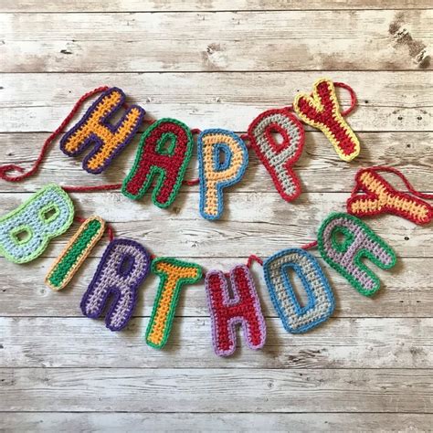 Happy Birthday Crochet