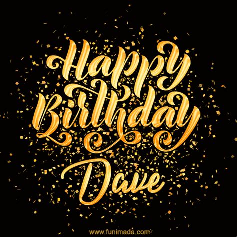 Happy Birthday Dave Image