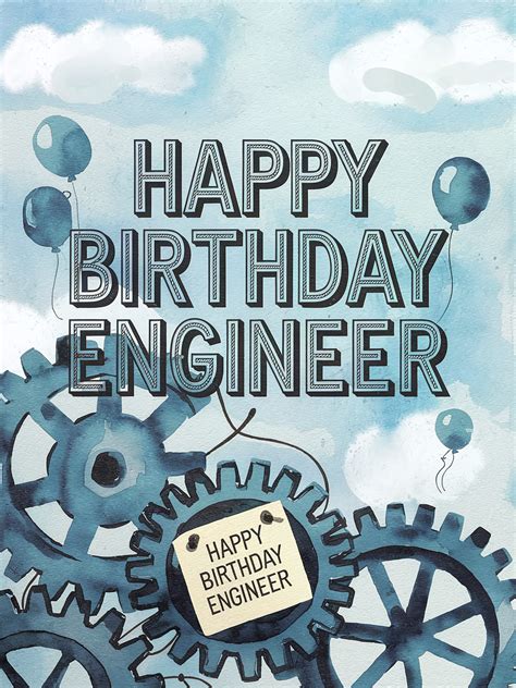 Happy Birthday Funny Engineer