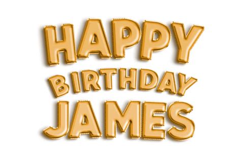 Happy Birthday James Image