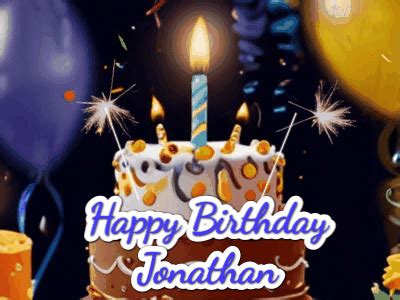 Happy Birthday Jonathan Image