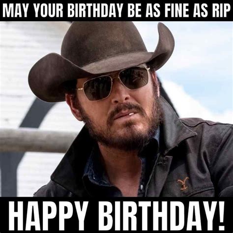 Happy Birthday Meme Cowboy