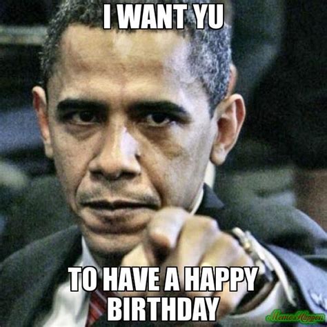 Happy Birthday Meme Obama