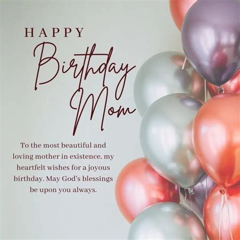 A Heartfelt Message of Love and Gratitude on Your Birthday, Mom!