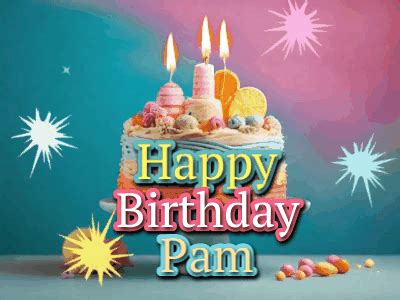 Happy Birthday Pam Image