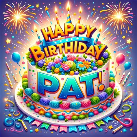 Happy Birthday Pat Image