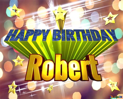 Happy Birthday Robert Image