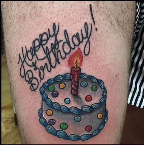 Happy Birthday Tattoo