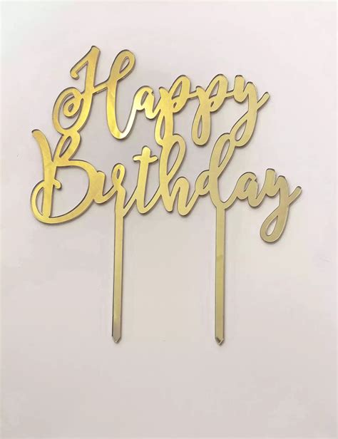 Download Happy Birthday Topper For Crafts