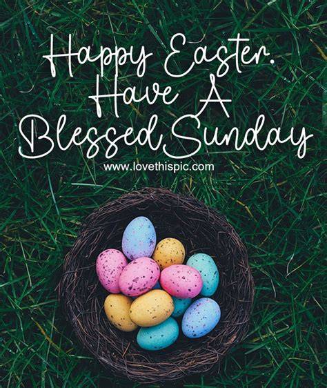 Happy Blessed Easter Sunday
