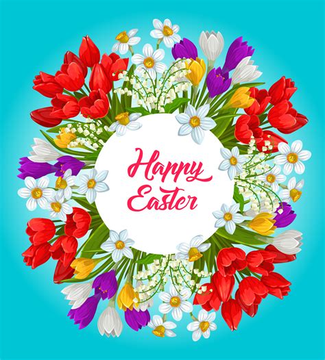 Happy Easter Flower