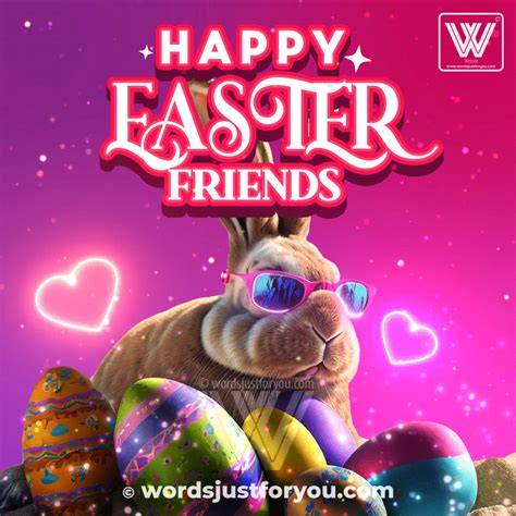Happy Easter Friends Gif