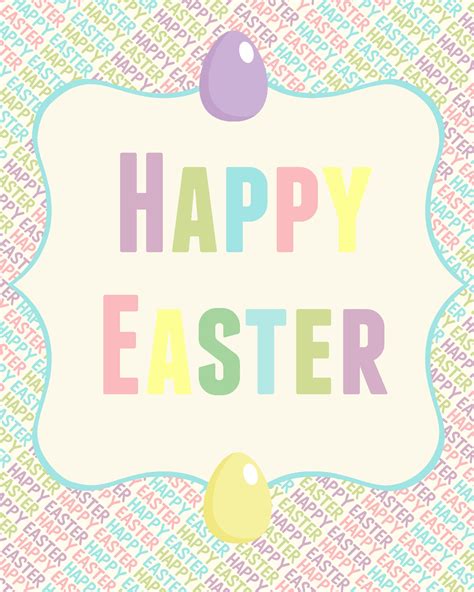 Happy Easter Images Printable