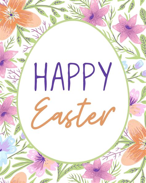 Happy Easter Printable Images