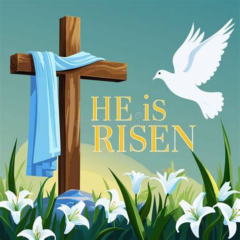 Happy Easter Religious Clipart