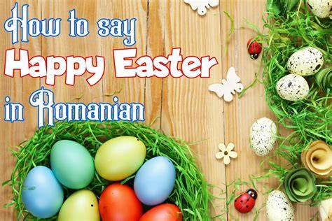 Happy Easter Romanian