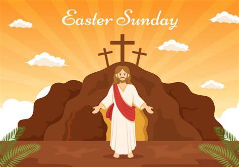 Happy Easter With Jesus