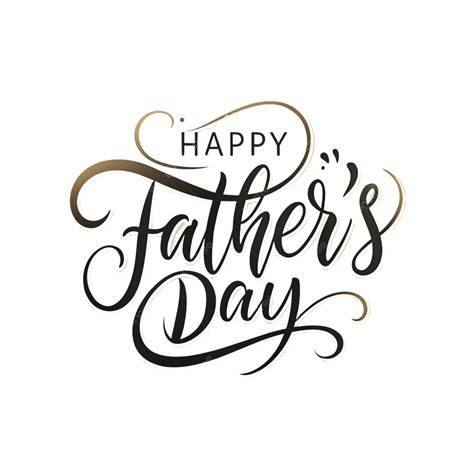 Happy Father's Day Calligraphy