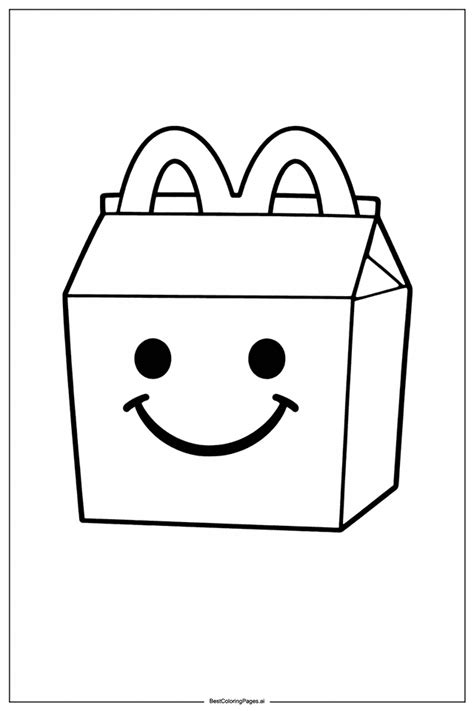 Happy Meal Coloring Pages