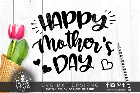 Download Happy Mother's Day SVG File - SVG Design Cut Files