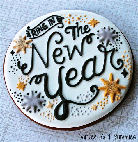 Happy New Year Cookies