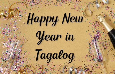 Happy New Year In Tagalog