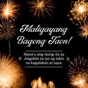 Happy New Year Tagalog