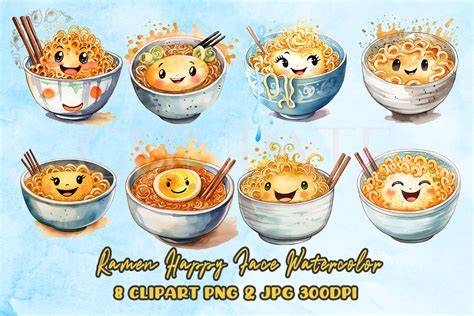 Happy Ramen Face