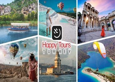 Tourists enjoying their trip in Turkey