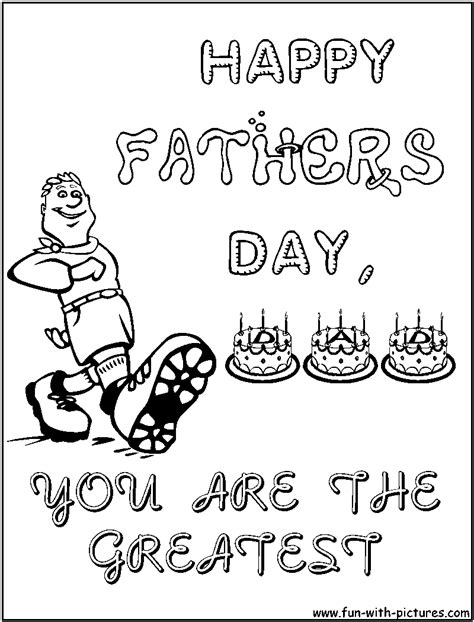 Happyfathersday Coloring Page