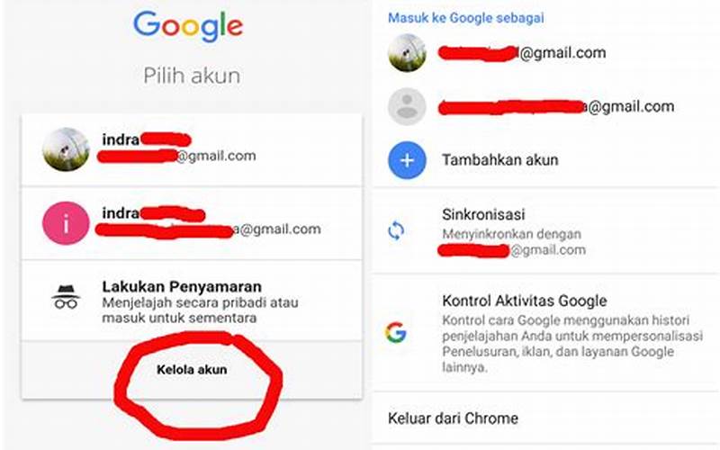 Hapus Akun Gmail Dari Perangkat Android Anda
