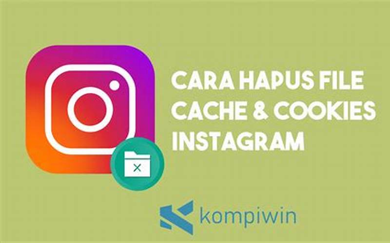 Hapus Cache Aplikasi Instagram