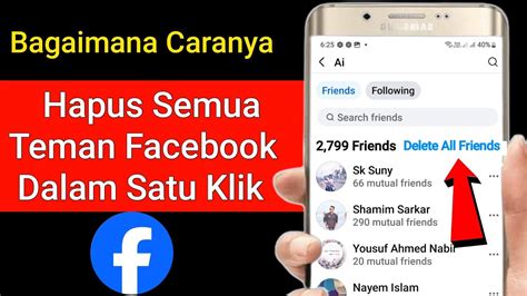 Membatalkan Pertemanan Secara Grup dengan Gampang: Hapus Teman FB Anda di Langkah Mudah