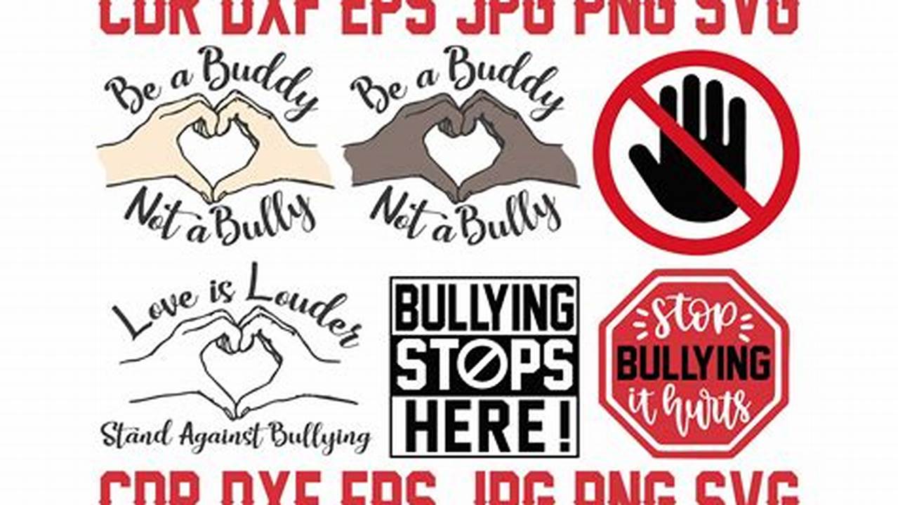 Harassment And Bullying, Free SVG Cut Files